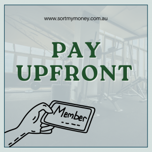 pay upfront